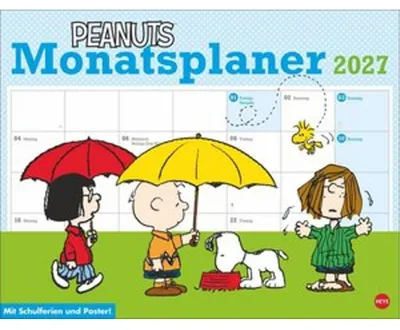 Obrázek produktu pro Měsíční diář Peanuts 2027