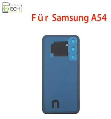 Produktbild von Für Samsung Galaxy A54 SM-A546 Akkudeckel Backcover Rückseite + Dichtung schwarz