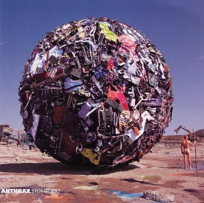 Immagine prodotto di Anthrax: Anthrax: Stomp 442 (vinile trasparente/blu/verde) - - (LP / S)