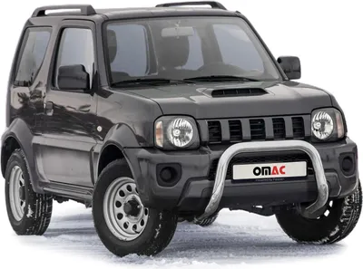 Produktbild von Frontbügel Frontschutzbügel für Suzuki Jimny 2012-2018 mit ABE Stahl Silber