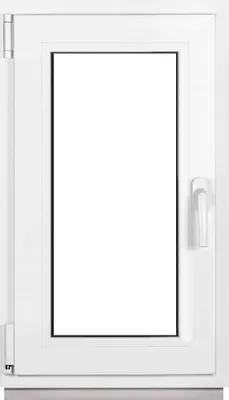 Obrázek produktu pro Plastová okna Framex bílá Šířka x výška 45 x 85 cm (450 x 850 mm) dvojitá (32 mm) otočná/sklopná DIN levá - Premium - všechny velikosti