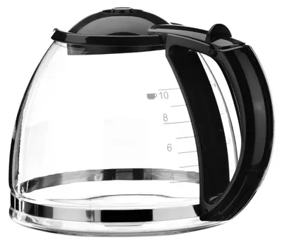 Produktbild von Bosch Siemens Glaskanne Kaffeekanne schwarz 1L 00646860 646860