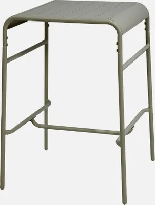 Immagine prodotto di Tavolo da giardino in metallo 2 posti, 70cm, Verde kaki