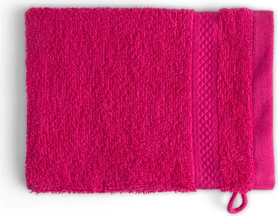 Produktbild von DoubleDry Hotel Kollektion Waschlappen Set - 6 Teilig - 100% Baumwolle - 500 g/m² - Weich - 16x21 cm - Rosa