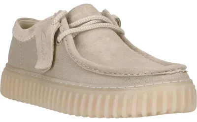 Produktbild von CLARKS Schnürschuhe Torhill Low mit markanter, gerippter Sohle 5348 Off White Int 46