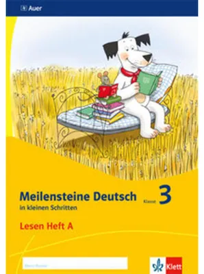 Obrázok produktu pre Meilensteine. Deutsch in kleinen Schritten. Lesestrategien Heft 1. Klasse 3. Ausgabe ab 2017