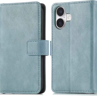 Zdjęcie produktu dla imoshion Luxe Bookcase dla Apple iPhone 17 - jasnoniebieski