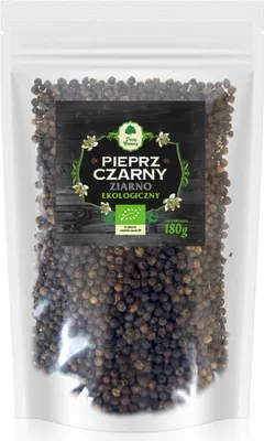 Zdjęcie produktu dla PIEPRZ CZARNY ZIARNISTY (UZUPEŁNIENIE)180 g - DARY NATURY