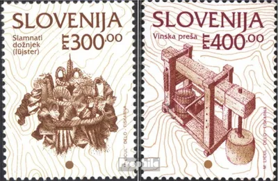 Produktbild von Briefmarken Slowenien 1994 Mi 97-98 (kompl.Ausg.) postfrisch Kulturelles Erbe