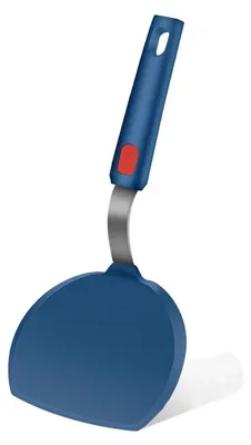 Image de Spatule en silicone, résistante à la chaleur jusqu'à 600°F, de couleur bleue