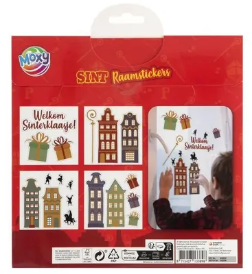 Produktbild von Sankt-Nikolaus-Fensteraufkleber-Set