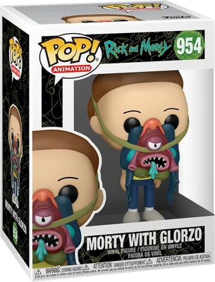 Produktbild von Rick & Morty - Morty with Glorzo 954 - Funko Pop! - Vinyl Figur