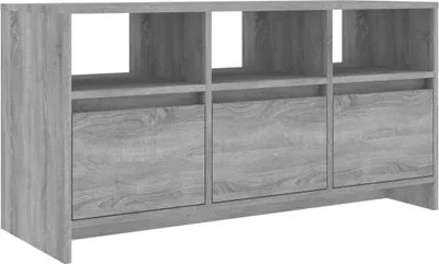 Produktbild von vidaXL TV-Schrank Grau Sonoma 102x37,5x52,5 cm Holzwerkstoff