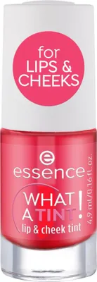 Zdjęcie produktu dla Essence – płynny róż do policzków i ust, What a Tint! – 02 Coral Sunset