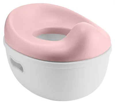 Image de Kikkaboo Trio 3 en 1 : Pot de toilette rose, taille unique