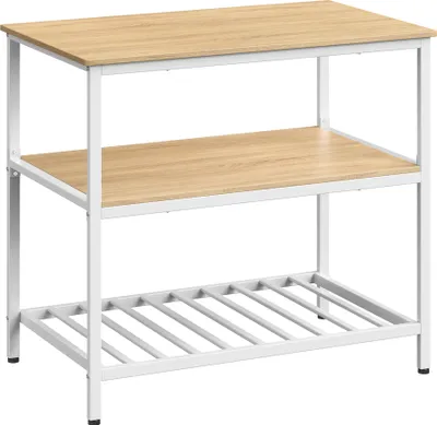 Produktbild von VASAGLE Küchenregal mit 3-stufiges Gewürzregal, 60 x 100 x 90 cm
