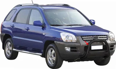 Immagine prodotto di Barra di protezione paraurti anteriore per Kia Sportage 2004-2008 ø63mm acciaio nero
