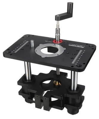 Image de Support pour fraiseuse à colonne - GD7 PRO - Adapté aux fraiseuses à colonne de 69 mm - Accessoire pour table de fraisage - Outil de précision pour le travail du bois