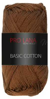 Produktbild von Pro Lana Basic Baumwolle 50g (109) braun