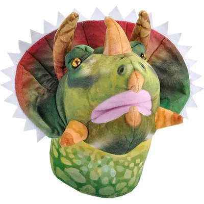 Produktbild von Plüschpuppe mit Triceratops-Sound