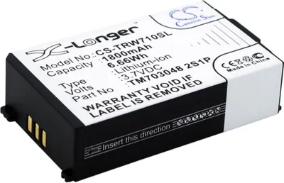 Image de TECHTEK Batterie compatible avec [Tritton] Warhead 7.1 remplace TM703048 2S1P
