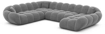 Produktbild von XXL Wohnlandschaft Maleron U-Form aus Stoff
