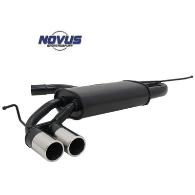 Obrázok produktu pre Novus N Sport tlmič výfuku 2x76 kruhový pre VW Golf 5 6 1K + PLUS
