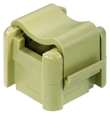 Productafbeelding van Weidmüller SH 1 accessoires: Bevestigingsclip voor rails, PA 66, 24,5 mm, artikelnummer 0299860000