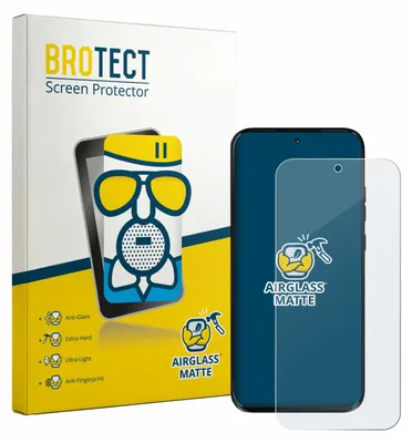 Produktbild von BROTECT Entspiegelungs Schutzglas für Motorola Moto G Max Schutzfolie Panzer Folie Glas Display Schutz matt
