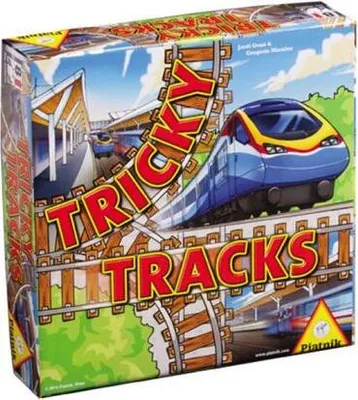 Produktbild von Piatnik 6332 - Tricky Tracks, Brettspiel