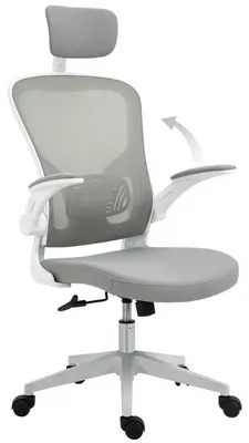 Obrázek produktu pro Kancelářská židle - Ergonomická židle - Otočná židle - Židle do kanceláře - Nastavitelná opěrka hlavy