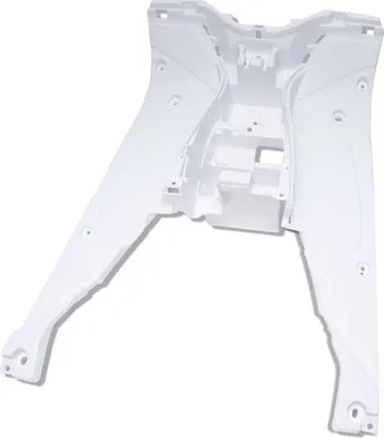 Produktbild von Maxtuned Trittbrett Innenraumverkleidung Beinschild, weiß kompatibel mit MBK Nitro / Yamaha Aerox 50