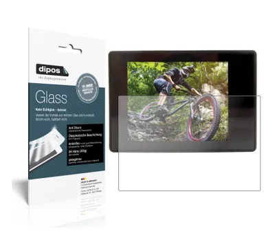 Produktbild von 2x Schutzfolie für Easypix GoXtreme Black Hawk Plus 4K matt - Anti-Shock 9H Folie dipos Glass Kunststoffglas