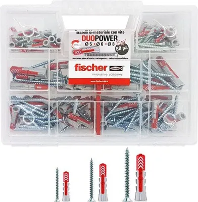 Produktbild von Famanu Schrauben Selbstschneidende Schrauben-Set, 160 Stück