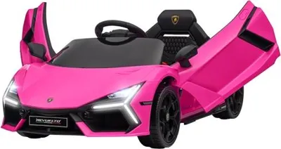 Produktbild von 105x60x40 cm Rosa Kinder Elektroauto Fuer 3-5 Jahre Fernsteuerbar Mit Hupe Kunststoff Metall ferngesteuertes Auto