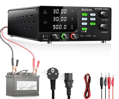 Labor-Netzteil 30 V 30 A 900 W einstellbar Encoder