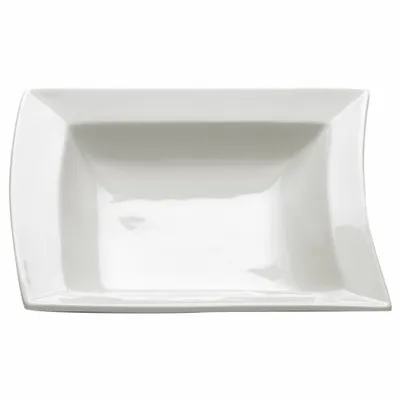 Immagine prodotto di Maxwell & Williams Sway Teller Tief, Suppenteller, Tiefer Teller, Salatteller, Porzellan, Weiß, 17 cm, JX31043