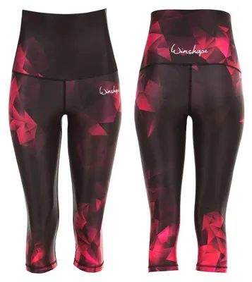 Productafbeelding van WINSHAPE Damen ¾-legging, functionele shapewear, model HWL202, kleur: robijnrood