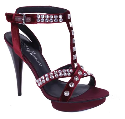 Produktbild von GUESS Sandalen Pumps Highheels Weinrot oder Schwarz