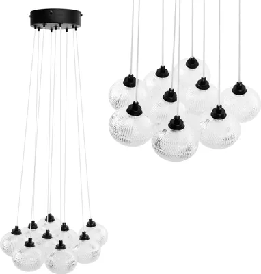 Produktbild von TOOLIGHT Deckenlampe Ms022-9Cp Black