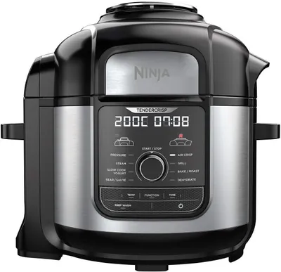 Produktbild von NINJA Multikocher Foodi Max 9in1 Multikocher 7,5L Schnellkochtopf Heißluftfritteuse, 1460,00 W, mit Fritteuse, Elektrisch, Ohne Öl, Air, Slow Cooker