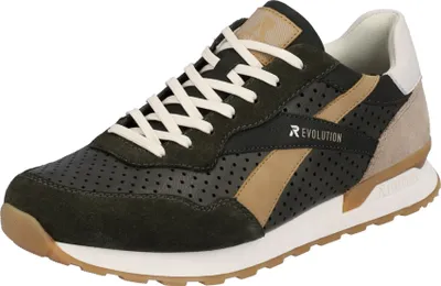 Produktbild von Rieker Schnürhalbschuhe bequem in grün, Gr. 44