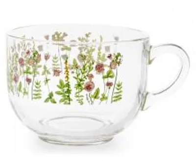 Immagine prodotto di H&H Set 6 Tazze Jumbo Bloom In Vetro Cc 700