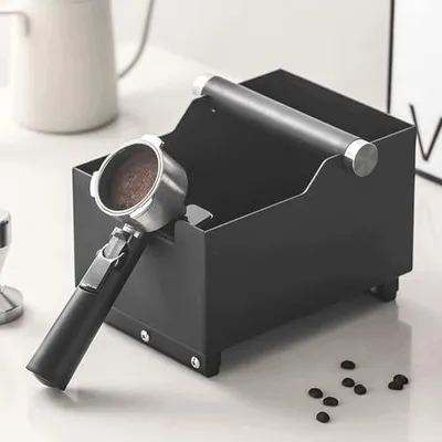 Zdjęcie produktu dla Knock box pojemnik na fusy kawy stal nierdzewna dla barista 20 5CM