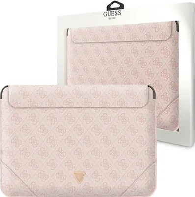 Obrázek produktu pro Guess 4G Uptown Triangle Logo Sleeve - Pouzdro na notebook 13" / 14" (růžová)