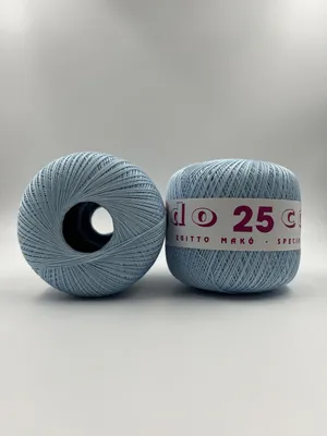 Zdjęcie produktu dla Wełna filcowa bawełniana, 50 g, kolor niebieski, (10 motków)