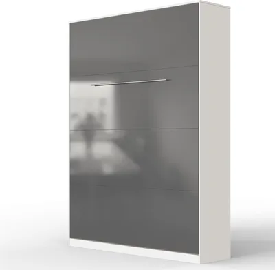 Produktbild von SMARTBett Standard Komfort Lattenrost 140x200 Vertikal Komfort Weiss/Anthrazit Hochglanzfront