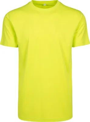 Immagine prodotto di Build Your Brand BY004 | Maglietta da uomo a girocollo - Colore: Frozen Yellow - Taglia: 5XL