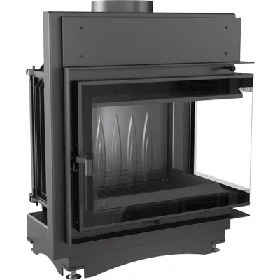 Immagine prodotto di Inserto per caminetto in ghisa KRATKI MAJA destro 8 kW Ø 200 DECO