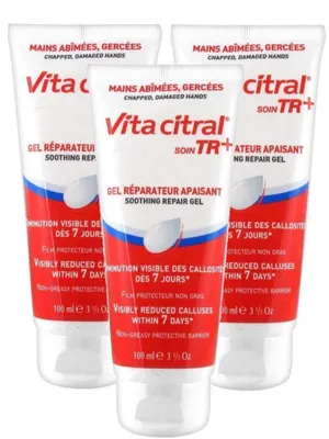 Reparaturgel für Hände, 100 ml, 3 Tuben, beruhigend